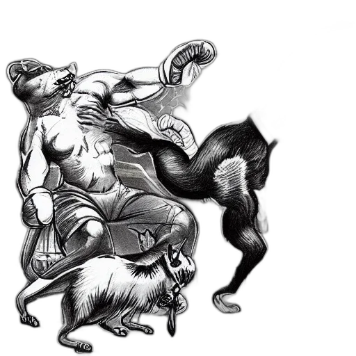 animal, creature, furniture, concept art transparent PNG cut-out