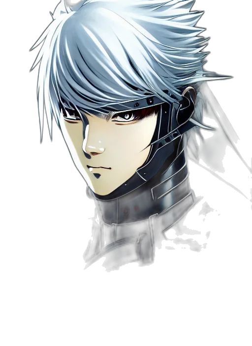 face, mask, robot, fantasy art transparent PNG cut-out