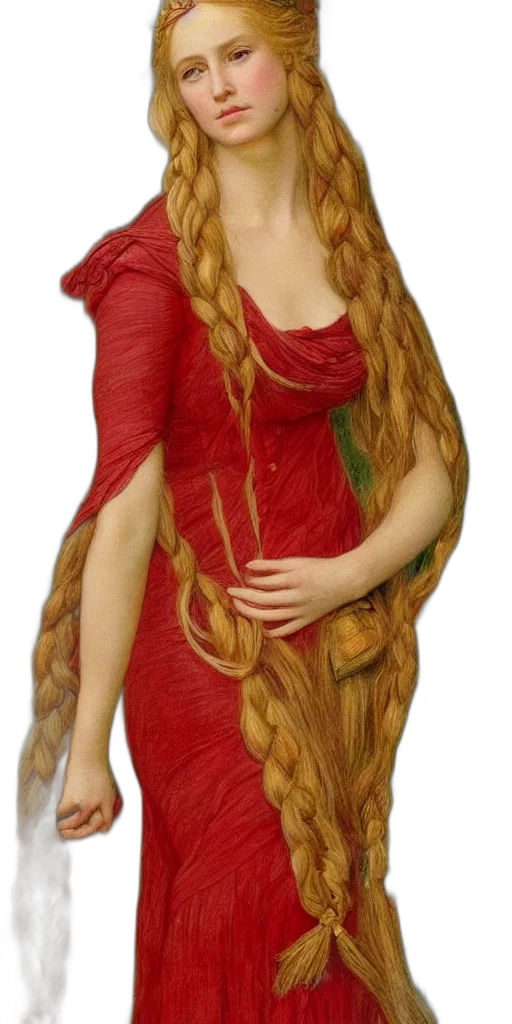 dress, hair, dragon, jewelry transparent PNG cut-out