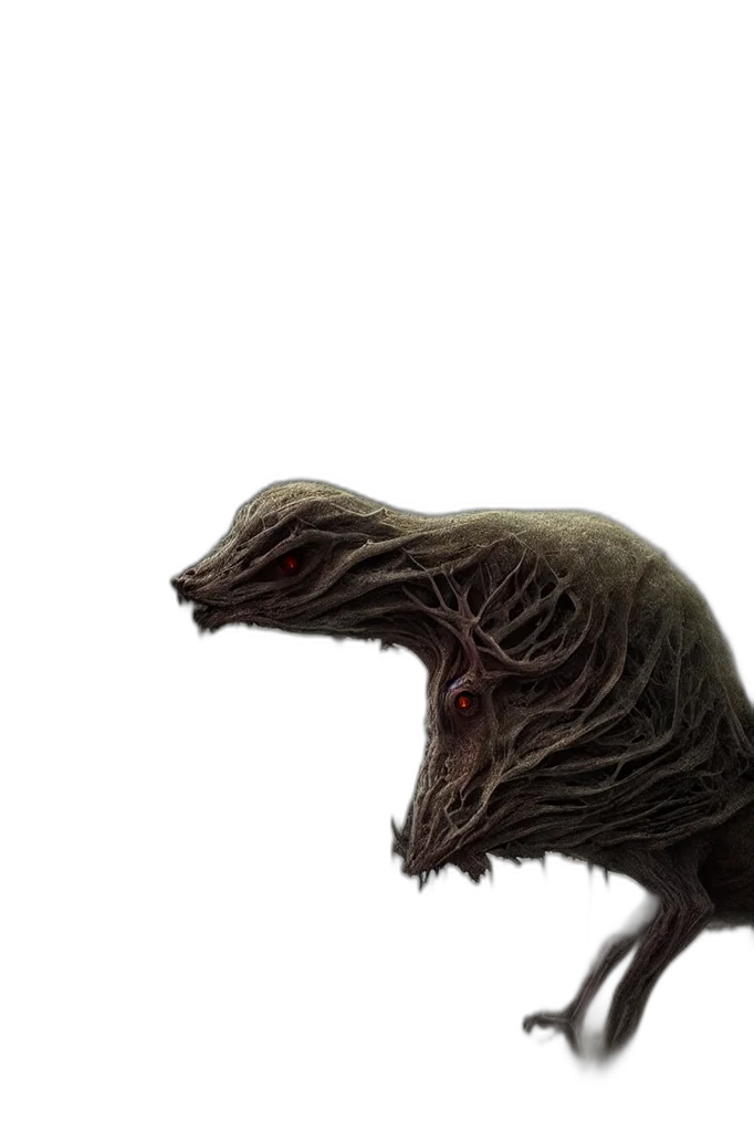 creature, animal, dragon, hair transparent PNG cut-out