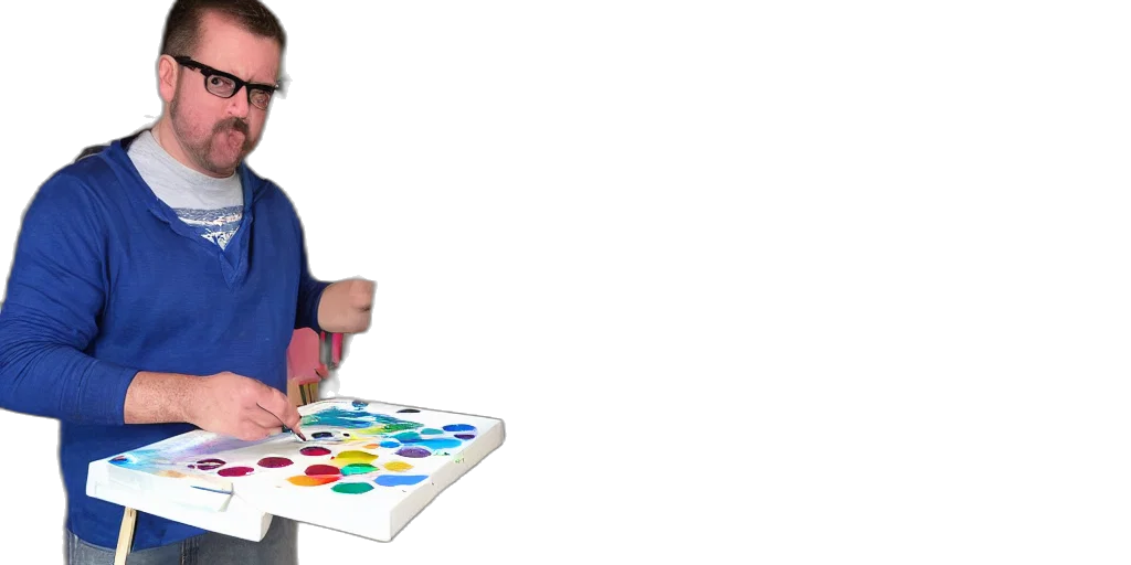 furniture, 3d render, concept art, colorful transparent PNG cut-out