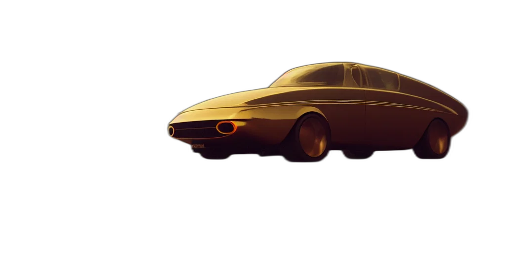 car, 3d render, concept art, photorealistic transparent PNG cut-out