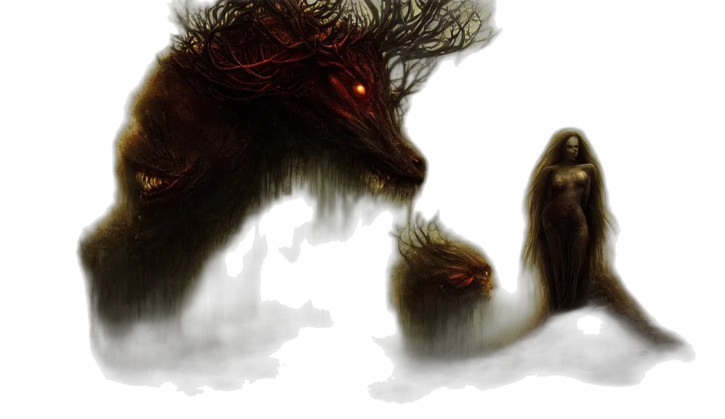 creature, animal, concept art, fantasy art transparent PNG cut-out