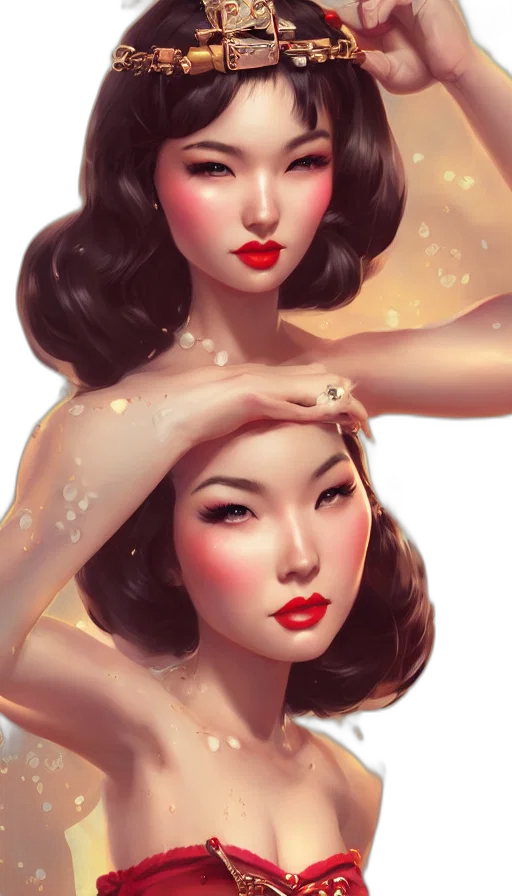 crown, photorealistic, fantasy art, concept art transparent PNG cut-out