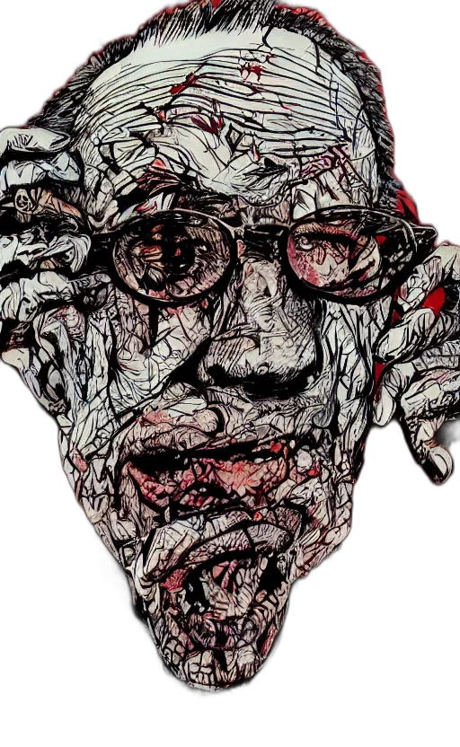 mask, face, comic book art, concept art transparent PNG cut-out