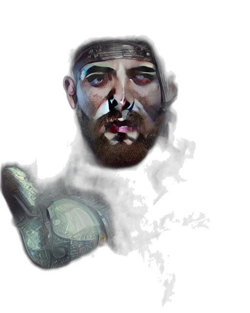 mask, face, robot, creature transparent PNG cut-out