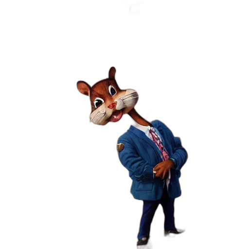 staff, animal, jacket, creature transparent PNG cut-out