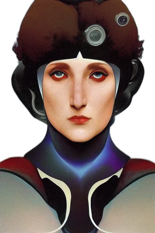robot, face, mask, crown transparent PNG cut-out