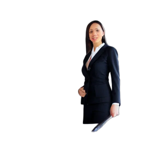 staff, jacket, dress, 3d render transparent PNG cut-out