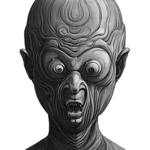 mask, face, creature, staff transparent PNG cut-out