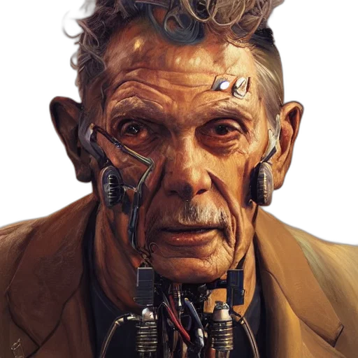 robot, face, mask, staff transparent PNG cut-out