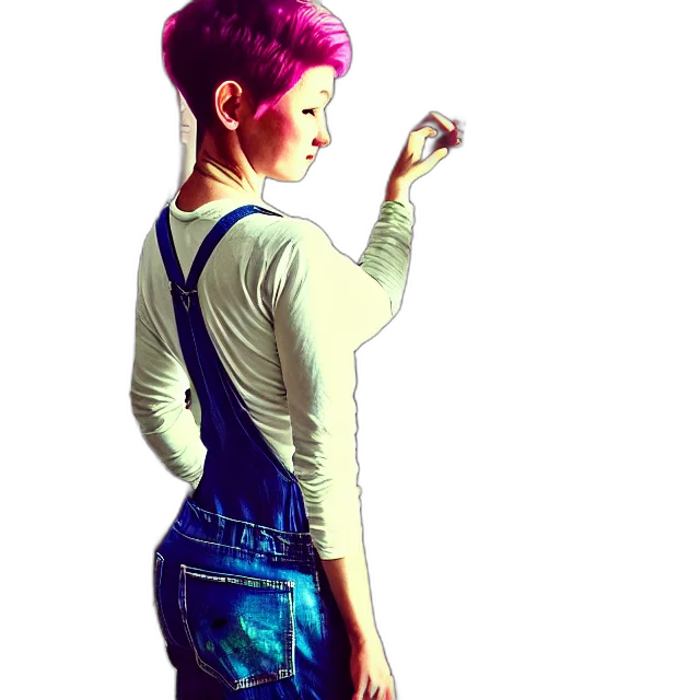 dress, jacket, staff, jewelry transparent PNG cut-out