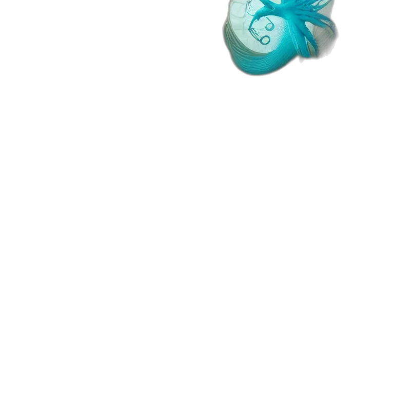 flower, dragon, animal, staff transparent PNG cut-out
