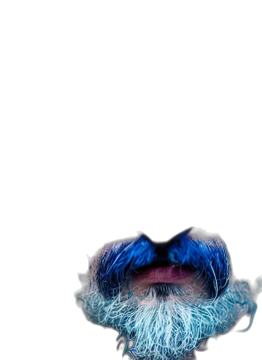 mask, face, hair, creature transparent PNG cut-out