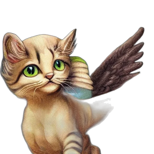 staff, animal, fantasy art, photorealistic transparent PNG cut-out