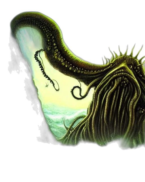 creature, hair, crown, mask transparent PNG cut-out