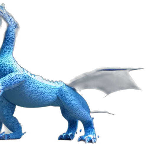 dragon, animal, creature, weapon transparent PNG cut-out