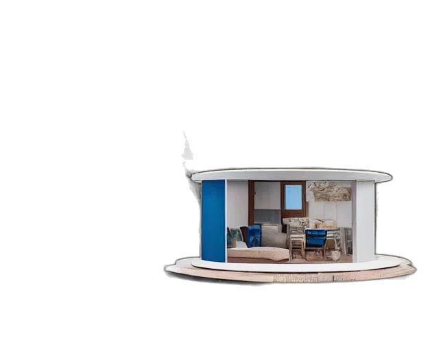 furniture, building, 3d render, concept art transparent PNG cut-out