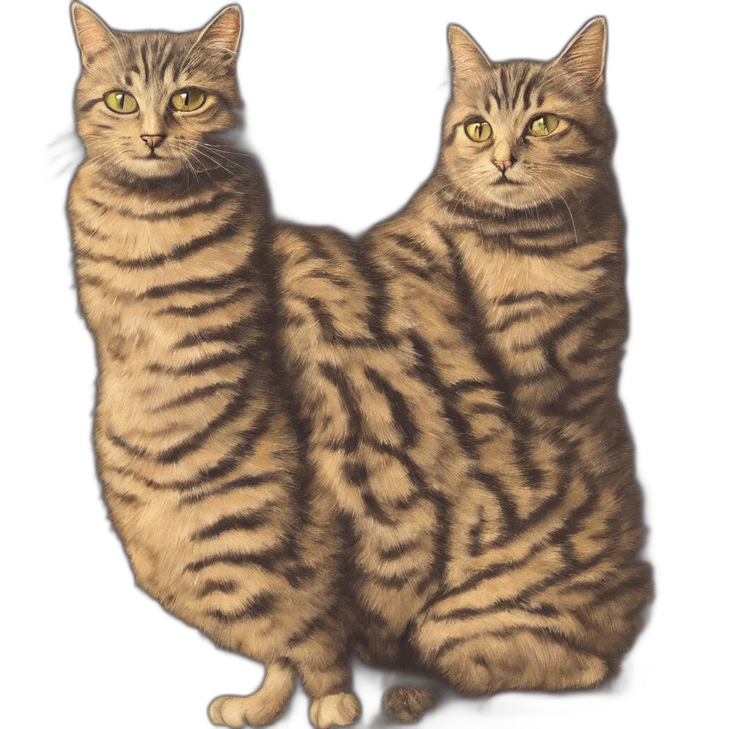 animal, photorealistic, concept art, 3d render transparent PNG cut-out