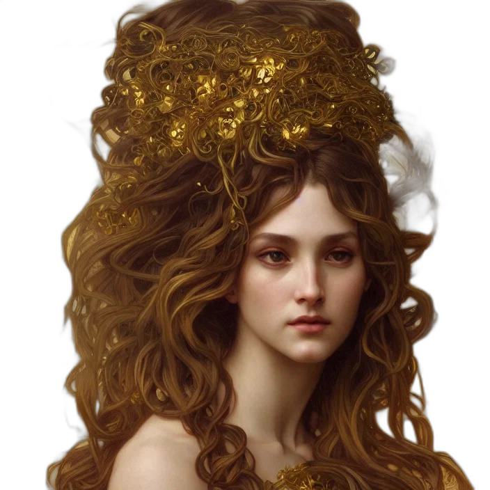 crown, hair, jewelry, dress transparent PNG cut-out