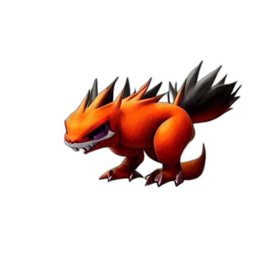 dragon, creature, animal, staff transparent PNG cut-out
