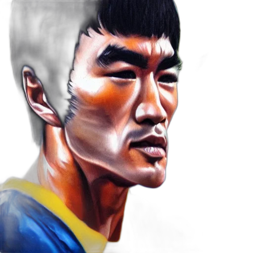 face, photorealistic, oil painting, concept art transparent PNG cut-out
