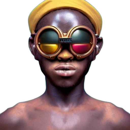 mask, face, robot, jewelry transparent PNG cut-out