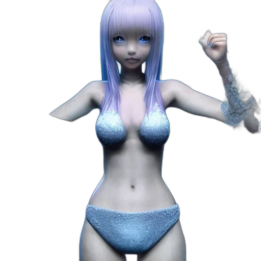 robot, 3d render, concept art, vaporwave transparent PNG cut-out