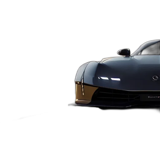 car, 3d render, concept art, photorealistic transparent PNG cut-out