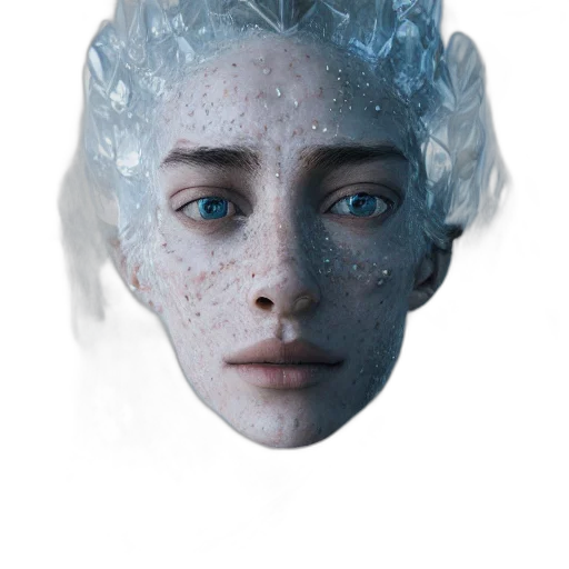 mask, face, crown, creature transparent PNG cut-out