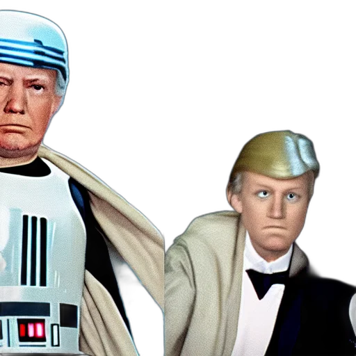 comic book art, concept art, donald, trump transparent PNG cut-out