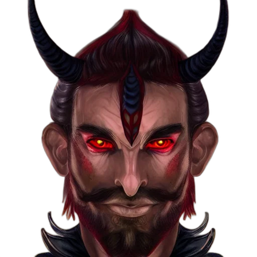 face, mask, staff, dragon transparent PNG cut-out