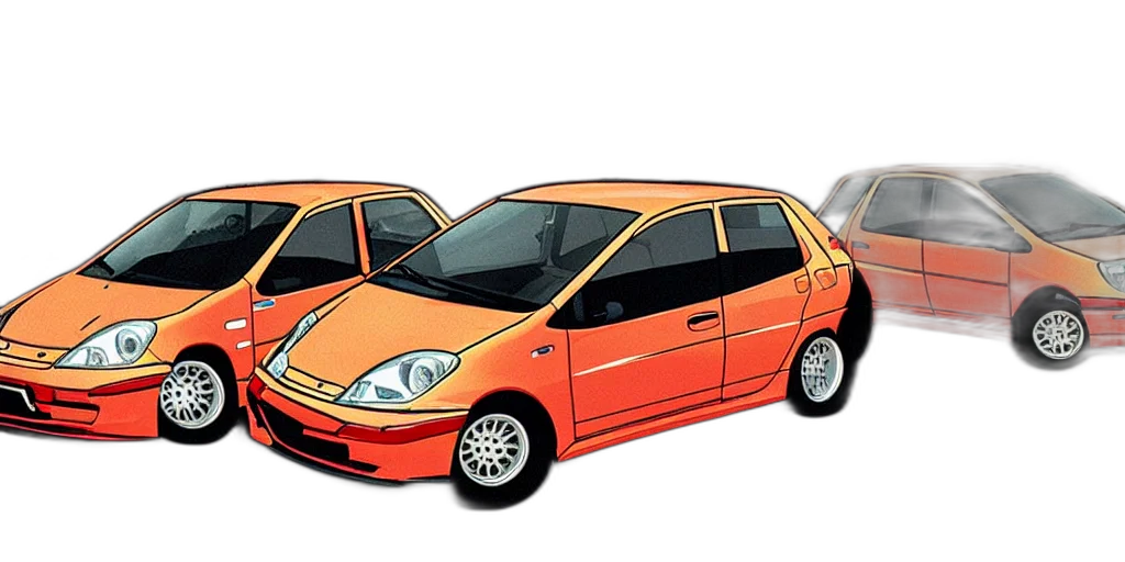car, 3d render, photorealistic, concept art transparent PNG cut-out