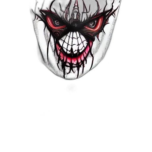 mask, face, creature, concept art transparent PNG cut-out