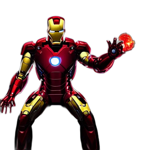robot, 3d render, concept art, comic book art transparent PNG cut-out