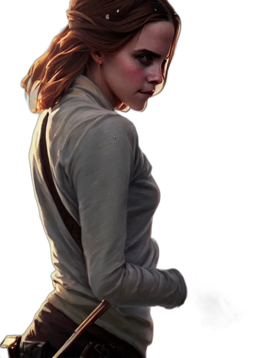 jacket, staff, face, dress transparent PNG cut-out