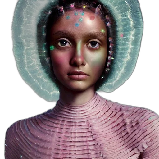 robot, face, jewelry, crown transparent PNG cut-out