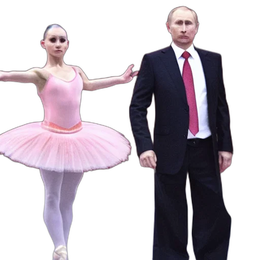 concept art, 3d render, vladimir, putin transparent PNG cut-out
