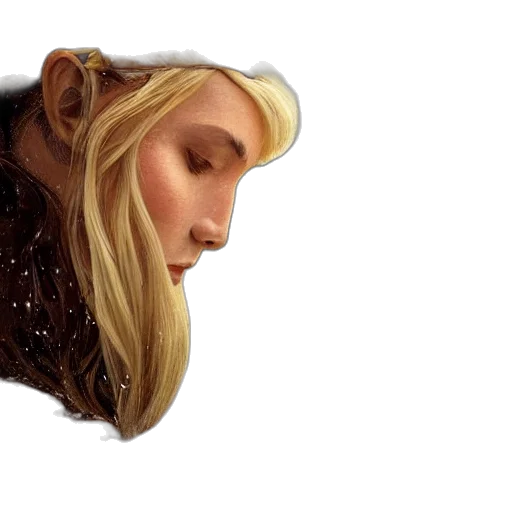 face, dragon, hair, mask transparent PNG cut-out