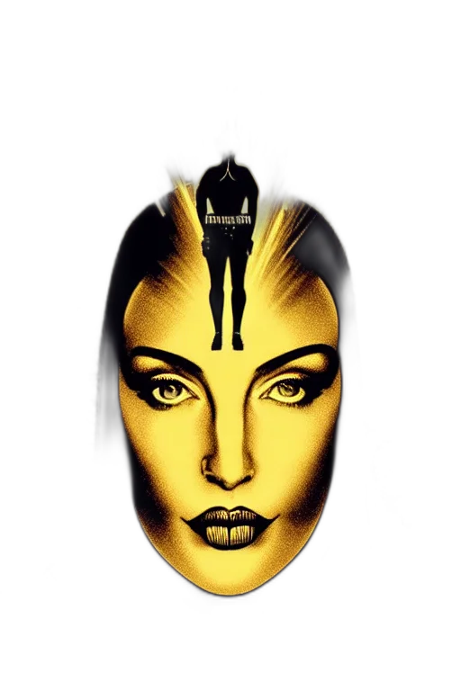 mask, face, jewelry, comic book art transparent PNG cut-out