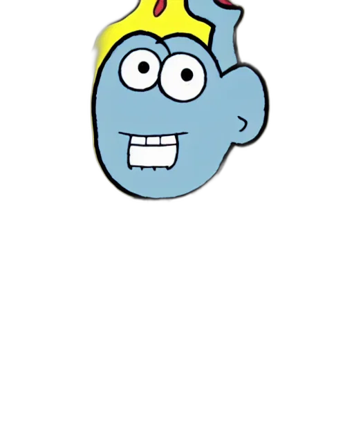 staff, creature, hat, face transparent PNG cut-out