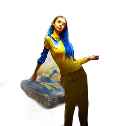 jacket, dress, weapon, staff transparent PNG cut-out
