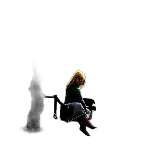 staff, weapon, robot, hair transparent PNG cut-out