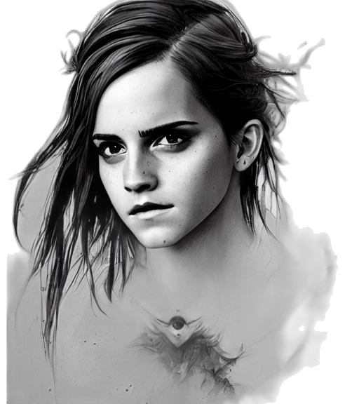 face, creature, photorealistic, concept art transparent PNG cut-out