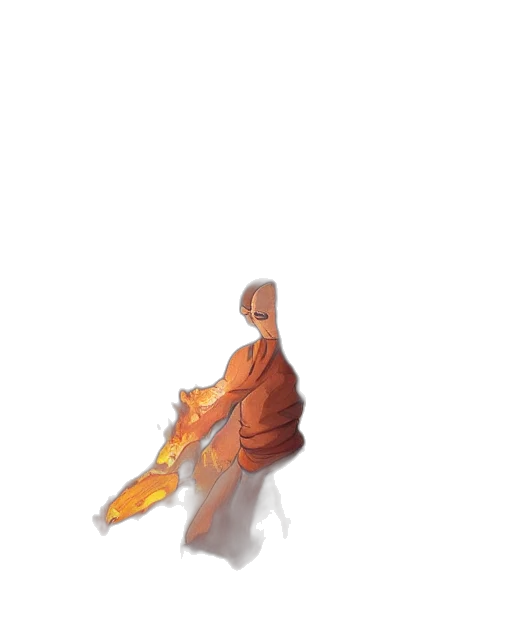 sword, weapon, staff, creature transparent PNG cut-out