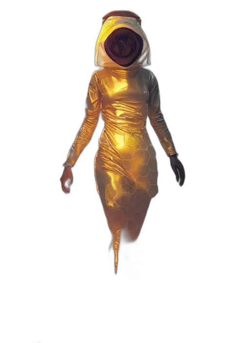 dress, creature, mask, robot transparent PNG cut-out