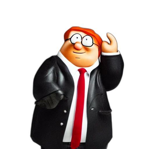 jacket, staff, cartoon, 3d render transparent PNG cut-out