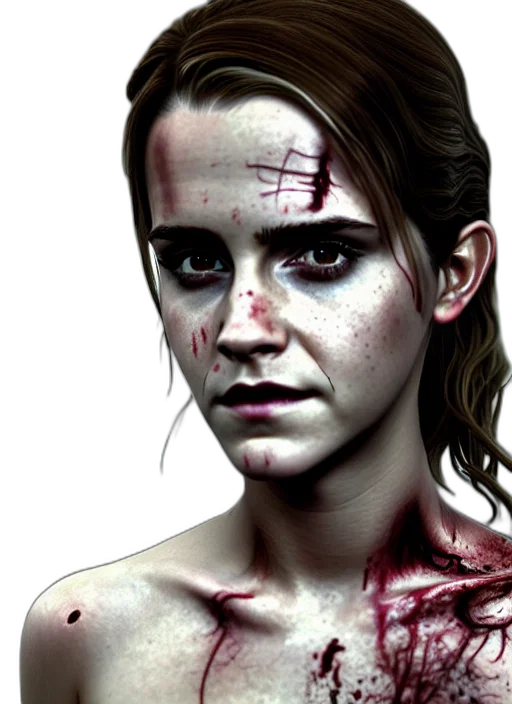 face, photorealistic, concept art, comic book art transparent PNG cut-out