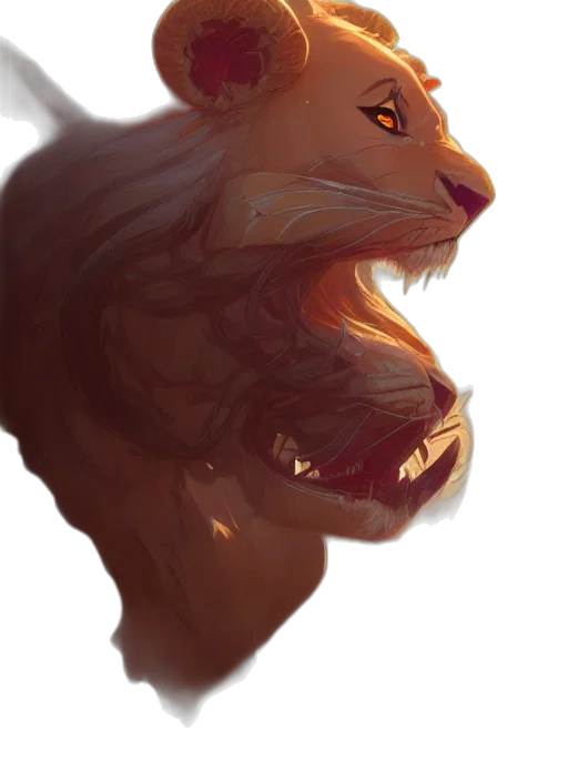 creature, animal, dragon, crown transparent PNG cut-out