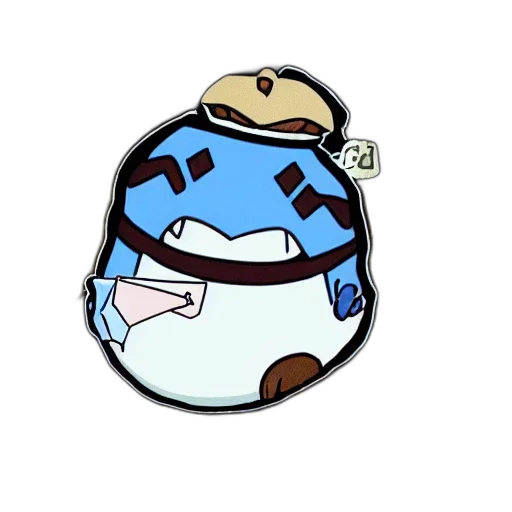 hat, staff, anime, cartoon transparent PNG cut-out